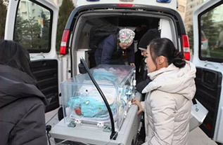 白朗县妇婴监护型护送